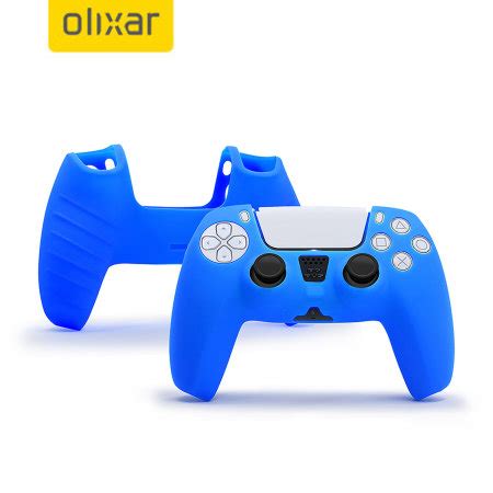 Olixar PS5 Controller Soft Silicone Case - Blue