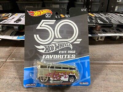 HOT WHEELS PREMIUM 50 FAVORITES REAL RIDERS VOLKSWAGEN T1 DRAG BUS EBay