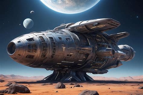 Premium Photo 3D Rendered Illustration Of Science Fiction Spaceship