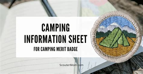 Camping Merit Badge Answer Pdf