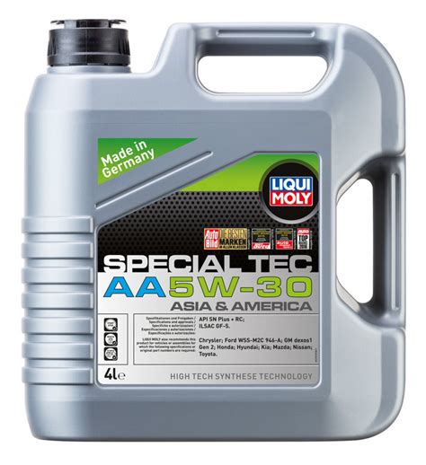 7616 Масло моторное SPECIAL TEC AA GF-6А 5W30 синт.4л LIQUI MOLY - 7616 ...