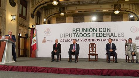 Versión Estenográfica Reunión Con Legisladores Federales Presidencia