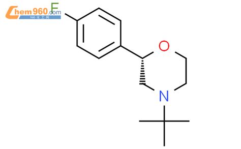 920798 58 9 2S 4 Tert butyl 2 4 fluorophenyl morpholine化学式结构式分子式