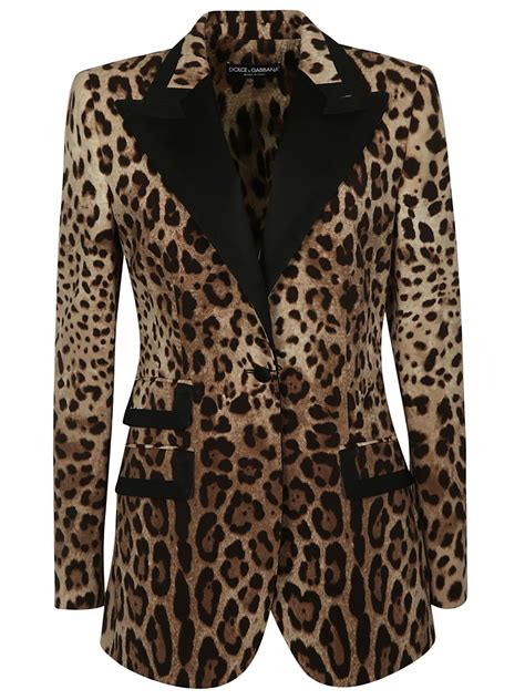 Leopard Print Blazer Jacket Feliks Zeki