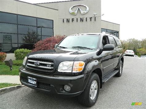 2002 Black Toyota Sequoia Limited 4wd 63978137 Car