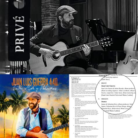 Adam Ayan Nominated For A Latin Grammy With Juan Luis Guerra 440 For