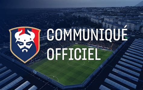 Communiqué du Stade Malherbe Caen infos match billet SMC