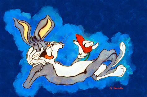 Bugs Bunny Ltp Painting By George Rossidis