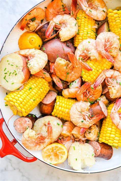 Easy Shrimp Boil Recipe Fed And Fit