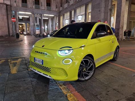 El Primer Abarth El Ctrico Se Muestra Al Descubierto En Unas