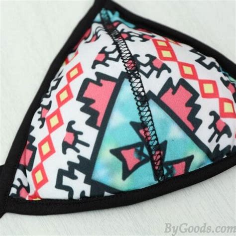 Simple Geometric Printed Bikini Sexy Bikini Swimwear Bikinis Swimsuits Clothing Apparel