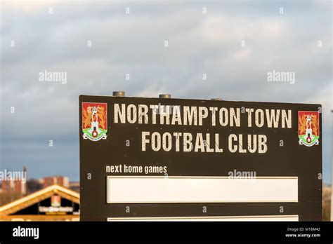 Northampton Uk January 04 2018 Northampton Town Football Club