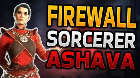 Diablo Iv Server Slam Ashava World Boss Firewall Sorcerer Pov Youtube