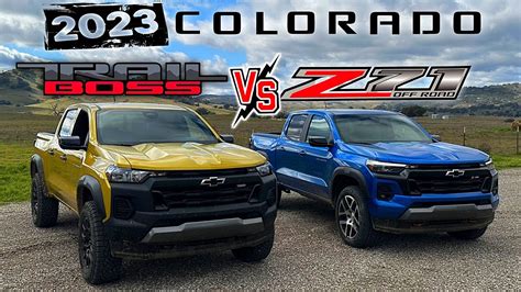 Whats The Difference New Chevrolet Colorado Z Vs Trailboss