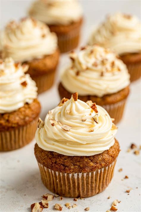 Carrot Cake Cupcake Recipe - Dessert for Two