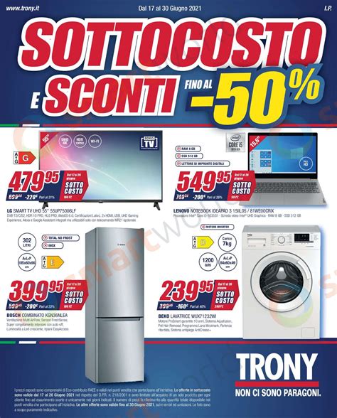 Volantino Trony Campione Di Sconti Offerte Vincenti E 14 Giorni