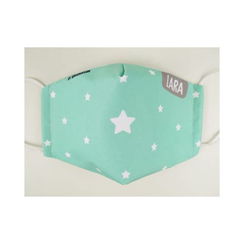 Mascarilla Personalizada Higi Nica Estrellas Reutilizable