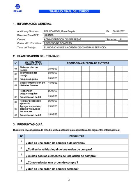 Entregable 1Y2 TRABAJO FINAL DEL CURSO 1 INFORMACIÓN GENERAL