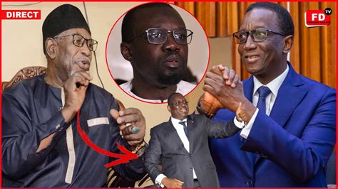 Urgent Amadou B Va Affronter Sonko Aly Ngouille Ndiaye Quitte Macky