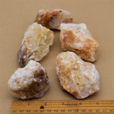 Golden Healer Quartz Rough Beys Rock Shop