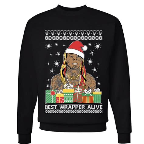 Best Wrapper Alive Ugly Christmas Sweater Wayne Xmas Party Inspired