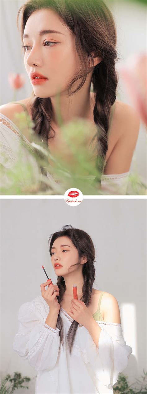 Son CE Think Again Velvet Lip Tint Màu Cam Hồng Nude Mới Nhất