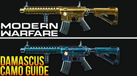 Modern Warfare The Ultimate Damascus Camo Guide Youtube