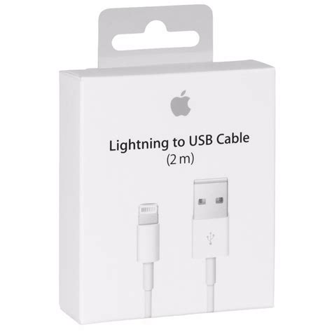 Cabo Iphone 5 5c 5s 6 Usb Original Cabo Lightning 2m Dados R 10989