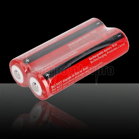 2 2pcs Ultrafire 18650 3 7v 3000mah Rechargeable Batteries Red Laserpointerpro