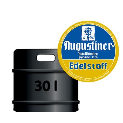 Augustiner Edelstoff 30lt Fass OGO Getränke