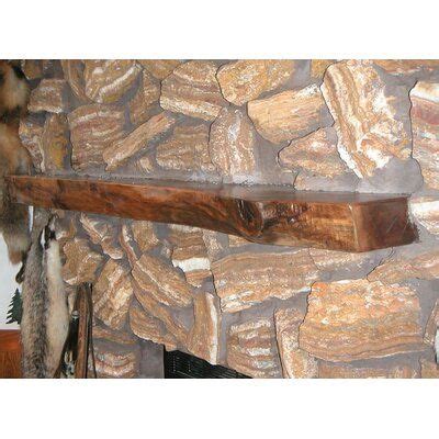 Millwood Pines This is a solid wood mantel, rather than a hollow box. The natural face of the ...