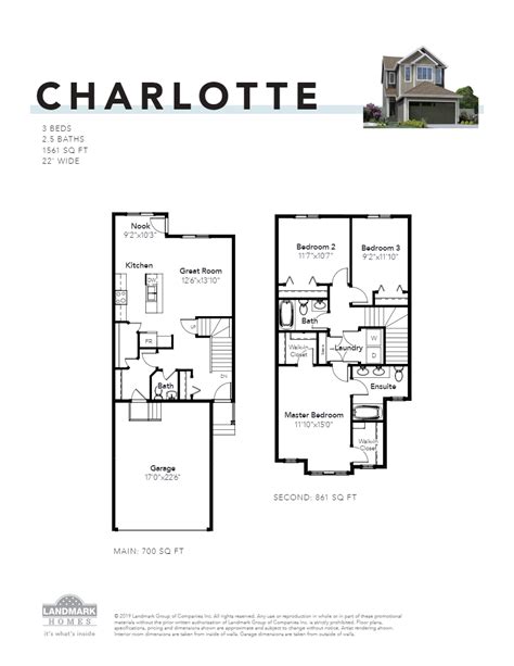 Desrochers Villages Charlotte Floor Plans And Pricing