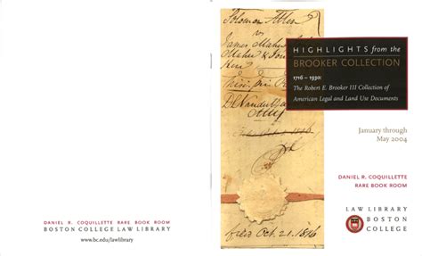 Boston College Library Law
