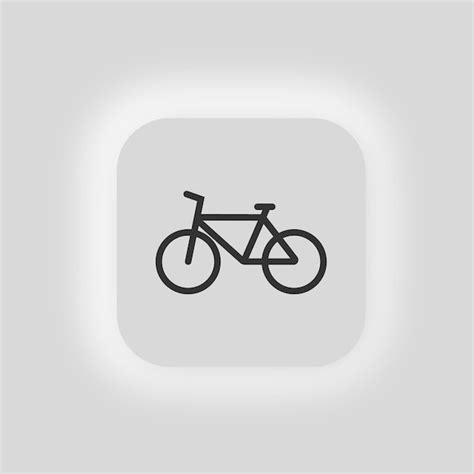 Icono De Bicicleta S Mbolo De Ilustraci N De Bicicleta Signo Vector De