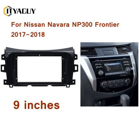 9Inch Car Radio Fascia For Nissan Navara NP300 Frontier 2017 2018