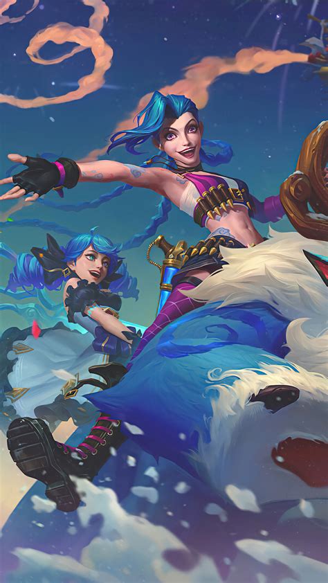 League of Legends 2023 Jinx 4K #6681j Wallpaper iPhone Phone