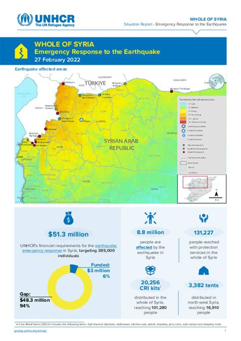 Document Whole Of Syria Emergency Response To The Earthquake