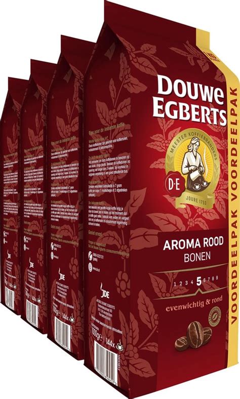 Douwe Egberts Aroma Rood Koffiebonen X Gram Extra Grote