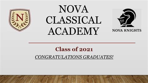 Nova Classical Academy Graduation Class Of 2021 Youtube