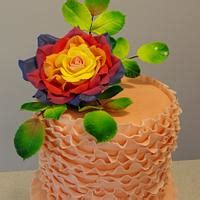 Tie Dye Cake Decorated Cake By Bistra Dean CakesDecor