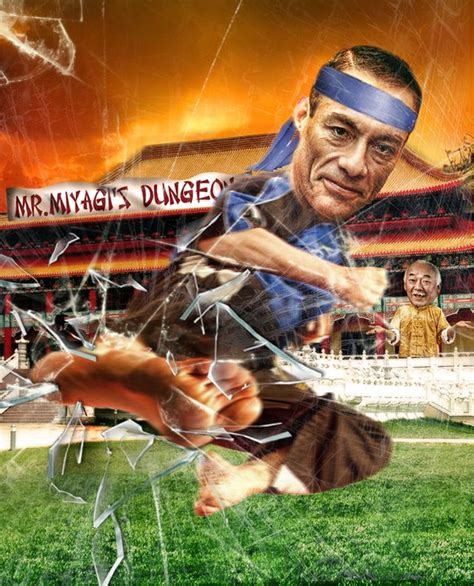 Van Damme Karate Kid 3D by dilemmaniak on DeviantArt