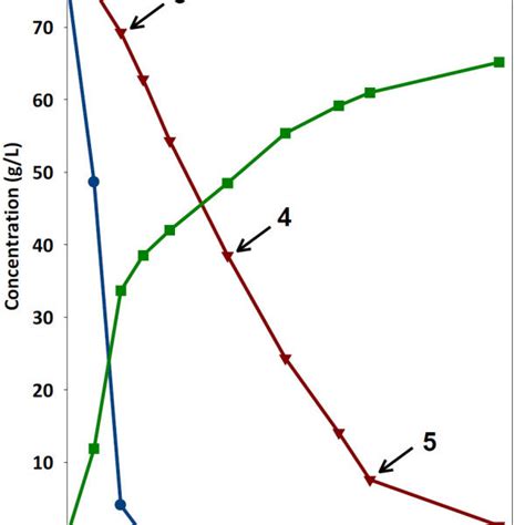 Fermentation Profile Of Control Fermentation With Sampling Points