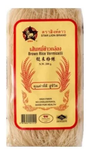 Fideos De Arroz Vermicelli Integral Star Lion 200g Sin Tacc STAR LION