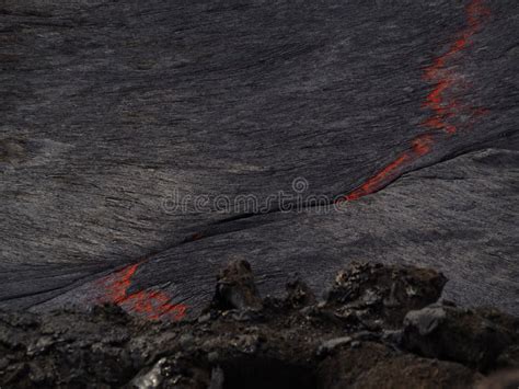 Lava Dentro Del Volcán De La Cerveza Inglesa De Erta Etiopía Foto de