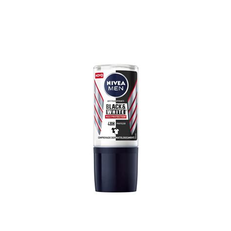 Nivea Men Black White Max Protection H Anti Perspirant Roll On Ml