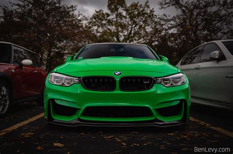 Front Bumper Of Green F80 M3 BenLevy