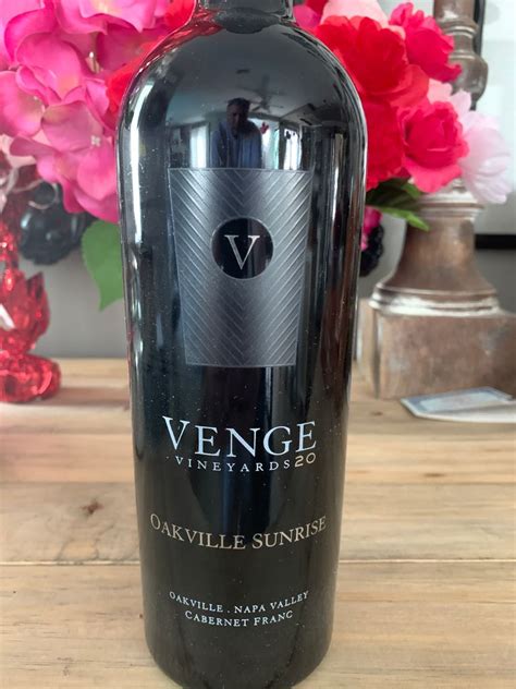 Venge Vineyards Cabernet Franc Oakville Sunrise Usa California