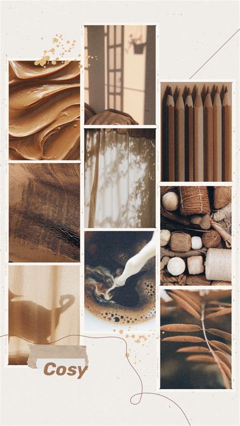 Brown Mood Board Mood Board Vintage Pictures Wallpaper