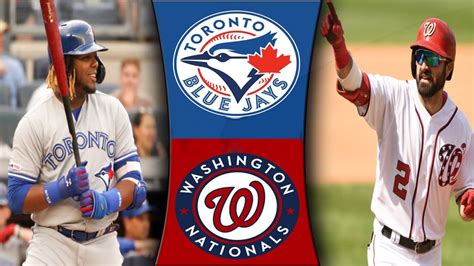 Mlb Tuesday Toronto Blue Jays Vs Washington Nationals