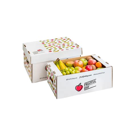 Folding Large Corrugated Paper Fruit Packing Carton Box For Mango Buy